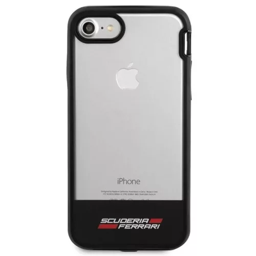 Ferrari Racing Shield tok iPhone 7/8/SE 2020/SE 2022 - Félig átlátszó