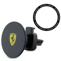   Ferrari FECHMMAK mágneses autós tartó szellőzőrácsra fekete/fekete 2023-as Kollekció MagSafe