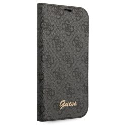   iPhone 14 Plus Guess PC / TPU 4G Metal Camera Outline fliptok fekete (GUBKP14MHG4SHK)