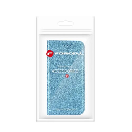 Forcell Shining flitteres fliptok iPhone 11 PRO MAX kék