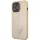 iPhone 13 Pro Guess Saffiano Triangle Logo bézs (GUHCP13LPSATLE)