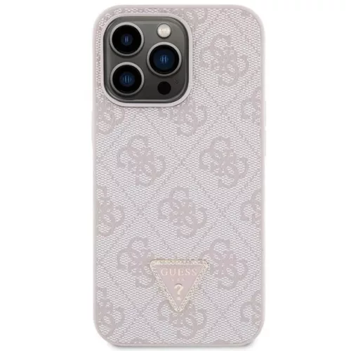 Guess GUHCP13LP4TDSCPP tok iPhone 13 Pro / 13 - pink Crossbody 4G Metal Logo