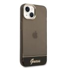 iPhone 14 Guess PC/TPU Camera Outline Translucent tok fekete (GUHCP14SHGCOK)