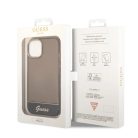 iPhone 14 Guess PC/TPU Camera Outline Translucent tok fekete (GUHCP14SHGCOK)