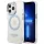 Guess Metal Outline MagSafe iPhone 13 Pro / iPhone 13 tok - kék