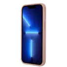 iPhone 13 Pro Guess Saffiano Triangle Logo tok rózsaszín (GUHCP13LPSATLP)