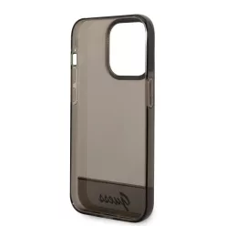   iPhone 14 Pro Max Guess PC/TPU Camera Outline Translucent tok fekete (GUHCP14XHGCOK)