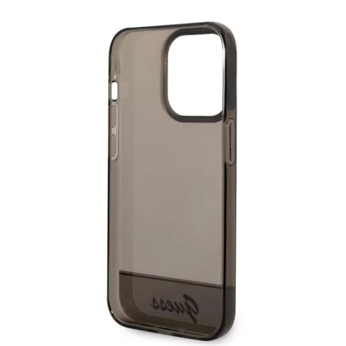 iPhone 14 Pro Max Guess PC/TPU Camera Outline Translucent tok fekete (GUHCP14XHGCOK)