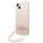 Guess GUOHCP14MH4STP iPhone 14 Plus 6.7 "pink / pink kemény tok 4G Print Strap