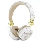 GUESS vezeték nélküli Bluetooth fejhallgató ENC GUBH70E4PTMH (PU 4G Háromszög Kerek Alakú) fehér