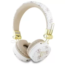   GUESS vezeték nélküli Bluetooth fejhallgató ENC GUBH70E4PTMH (PU 4G Háromszög Kerek Alakú) fehér