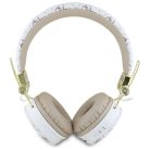 GUESS vezeték nélküli Bluetooth fejhallgató ENC GUBH70E4PTMH (PU 4G Háromszög Kerek Alakú) fehér