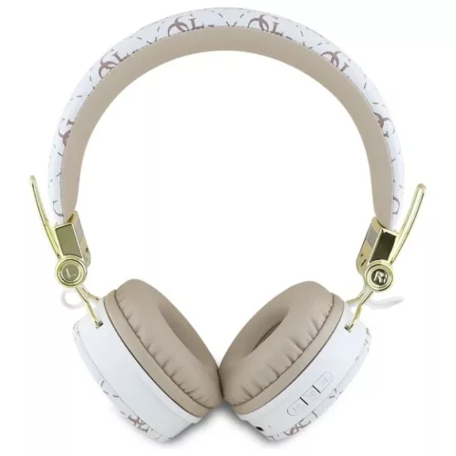 GUESS vezeték nélküli Bluetooth fejhallgató ENC GUBH70E4PTMH (PU 4G Háromszög Kerek Alakú) fehér