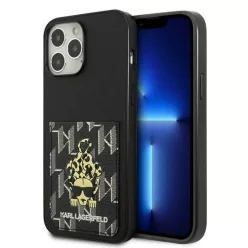   Karl Lagerfeld Karlimals kártyatartós tok iPhone 13 Pro Max - fekete