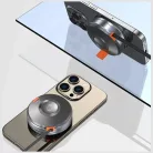 AWEI W27 3 az 1-ben indukciós töltő 15W USB-C kábellel Gyors töltés fekete