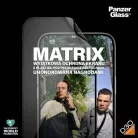 PanzerGlass Matrix Ultra-Wide-Fit hibrid üveg iPhone 15 Plus-hoz helymeghatározóval, üvegfólia