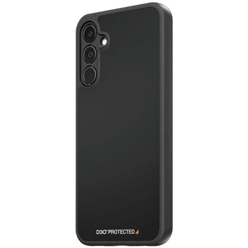 PanzerGlass HardCase D3O® Bio és katonai minősítésű tok Samsung Galaxy A15 / A15 5G - Átlátszó és fekete tok