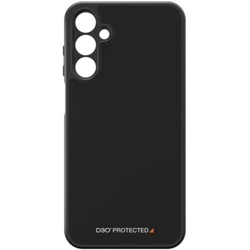 PanzerGlass HardCase D3O® Bio és katonai minősítésű tok Samsung Galaxy A15 / A15 5G - Átlátszó és fekete tok