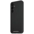 PanzerGlass HardCase D3O® Bio és katonai minősítésű tok Samsung Galaxy A35 5G-hez - Átlátszó és Fekete tok