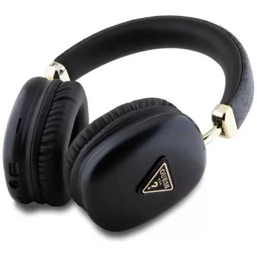 Guess Bluetooth 5.3 4G Triangle Logo fekete fejhallgató