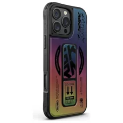   Skinarma tok Kira Kobai iPhone 16 Pro 6.3" Mágneses Töltőfogantyú Állvány hologram tok