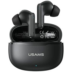   USAMS E05 TWS Bluetooth 6.0 vezeték nélküli fülhallgató fekete