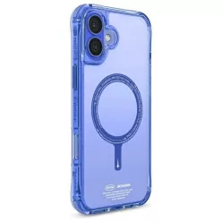   Skinarma Saido iPhone 16 6.1" mágneses töltés kék tok