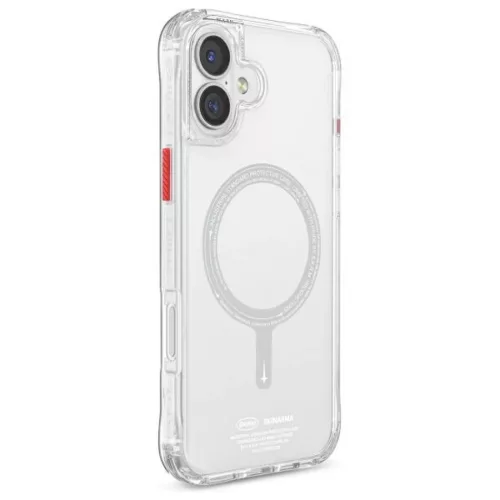 Skinarma Saido iPhone 16 6.1" mágneses töltésre alkalmas átlátszó tok