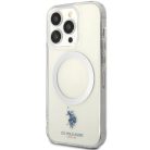 US Polo USHMP15XUCIT iPhone 15 Pro Max 6.7" átlátszó MagSafe Kollekció tok