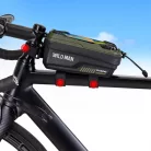 WILDMAN GX200 kerékpár vázra szerelhető táska/zsák/kerékpártartó zöld