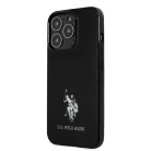 US Polo USHCP13XUMHK iPhone 13 Pro Max 6.7" fekete/fekete tok Horses Logo