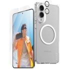 CARE by PanzerGlass Flagship 3in1 Tok+Üveg+Lencse Samsung Galaxy S25 Edge - átlátszó