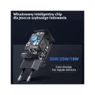 USAMS T45 mini hálózati töltő adapter  1xUSB-C 30 W PD3.0 Gyorstöltés fehér (US-CC148)