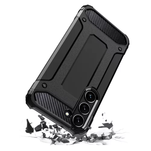 Armor Carbon tok Samsung Galaxy S25 Ultrához fekete