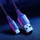 Ugreen US288 60127 USB-A / USB-C QC 3.0 3A 1,5m kábel - szürke