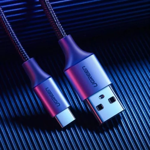 Ugreen US288 60127 USB-A / USB-C QC 3.0 3A 1,5m kábel - szürke