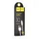 USB-A - Lightning kábel Hoco Rapid X1, 18W, 2.4A, 1m, fehér