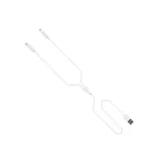 USB-A - Lightning kábel Hoco Rapid X1, 18W, 2.4A, 1m, fehér