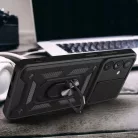 Techsuit - CamShield sorozat - Samsung Galaxy A54 - Fekete tok