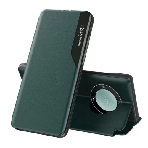 Techsuit - eFold sorozat - Honor Magic5 Lite - Sötétzöld tok