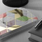 Techsuit - Márványsorozat - iPhone 15 Pro Max - Lila Hex tok