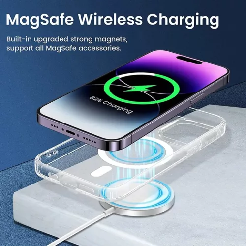 Techsuit - MagSafe Pro - iPhone 15 Plus - Kék tok