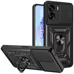 Techsuit - CamShield sorozat - Honor 90 Lite - Fekete tok