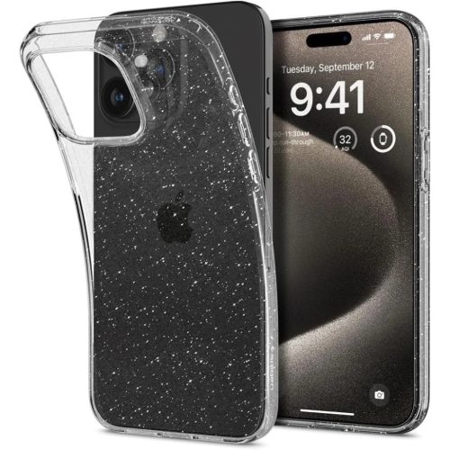 iPhone 15 Pro Max Glitter Crystal Spigen Liquid Crystal Tok