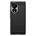 Techsuit - Karbon Szilikon - Honor 90 / Honor 80 - Fekete tok