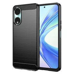   Techsuit - Szén Szilikon - Honor X7b / X7b 5G / 90 OKOS - Fekete tok