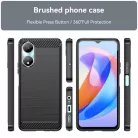 Techsuit - Szén Szilikon - Honor X7b / X7b 5G / 90 OKOS - Fekete tok