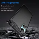 Techsuit - Szén Szilikon - Honor X7b / X7b 5G / 90 OKOS - Fekete tok