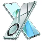 Techsuit - Ütésálló Átlátszó Szilikon - Honor Magic6 Lite - Átlátszó tok