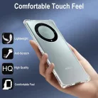 Techsuit - Ütésálló Átlátszó Szilikon - Honor Magic6 Lite - Átlátszó tok